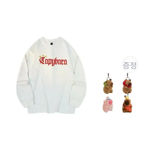 KAPIBALAXIAOHUANGTUN 남녀공용 티셔츠