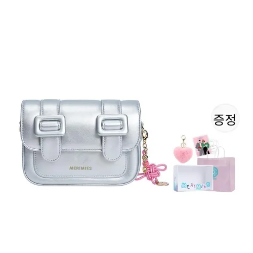 MERIMIES 숄더백 수탉 실버 쉬머링 실버 여성