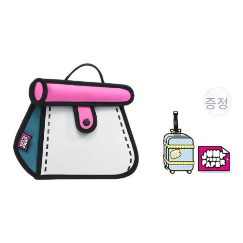 JumpFromPaper 핸드백 베이 블루 여성