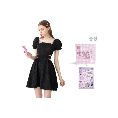 Unifree 여성 반팔 원피스