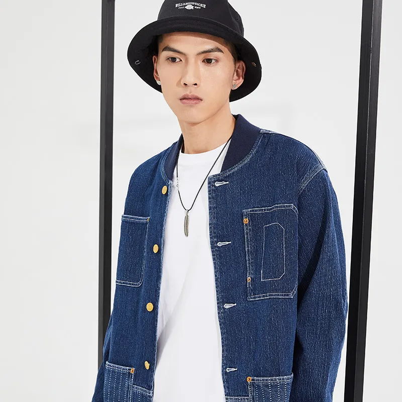 Dickies Denim Jackets Unisex Indigo-5