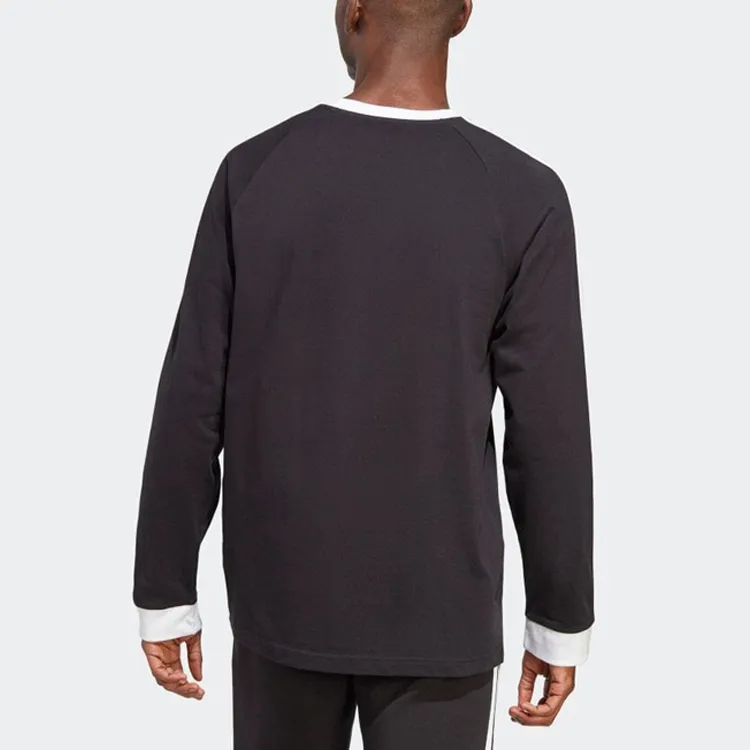 Adidas 3 Stripes Long sleeve T shirt-2