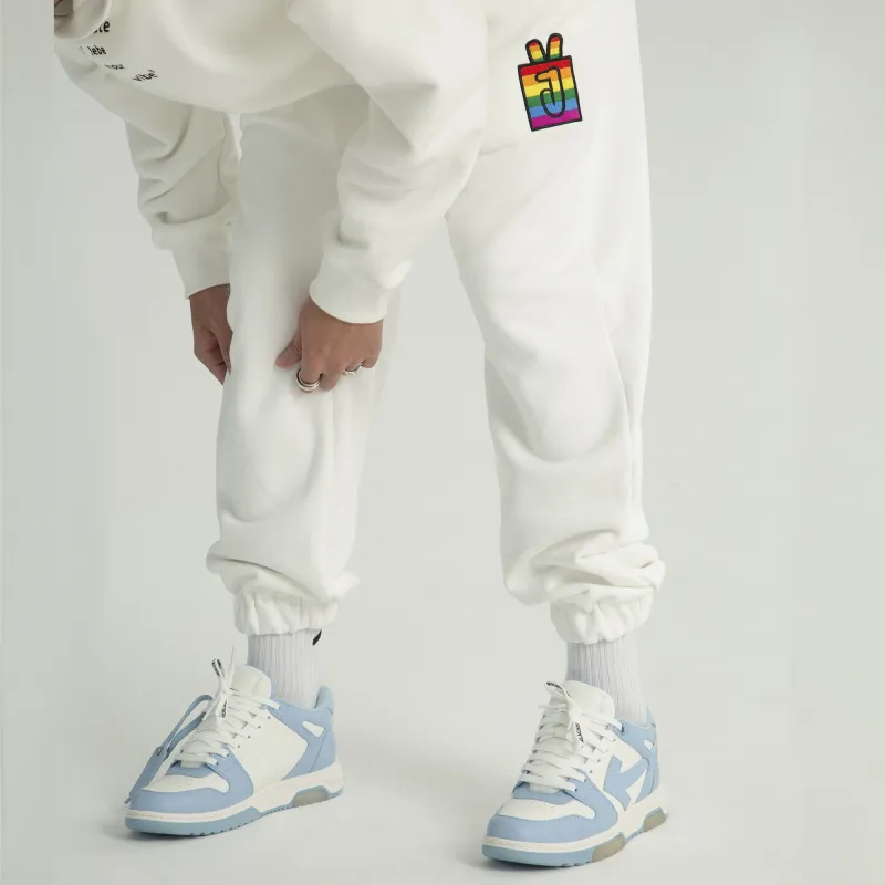 JUST VIBE Knitted Sweatpants Unisex-11