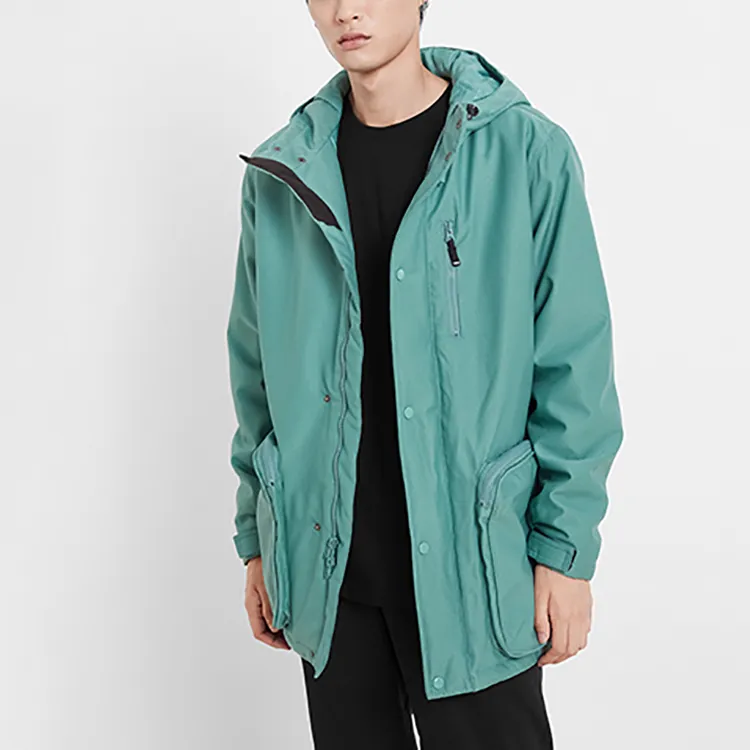 Vans Solid Color Hooded Fitted Thickened Puffer Jacket Men's-3