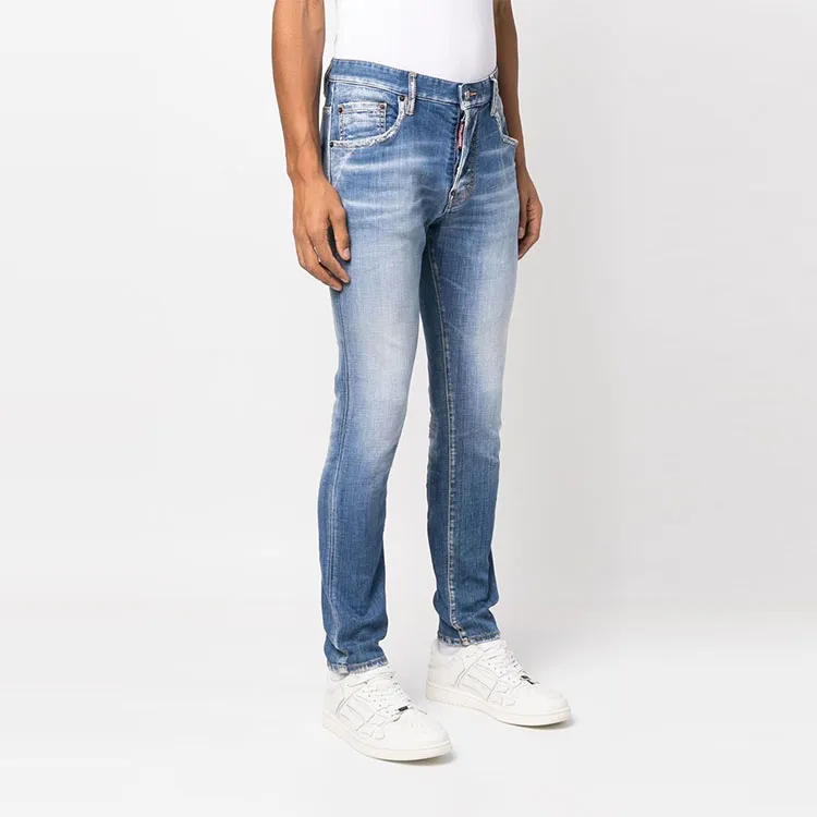 DSQUARED 2 Distressed Slim Cut Jeans-3