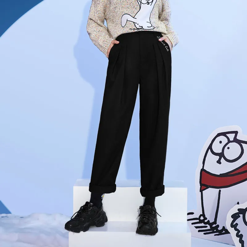 EPTISON WOMAN Casual Pants Women's Black-2