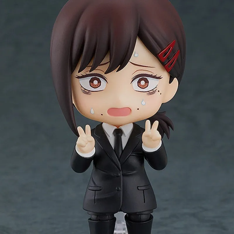 GSC Clay Figure No.2014 Chainsaw Man East Mountain Little Red Chibi Figures 10cm-1