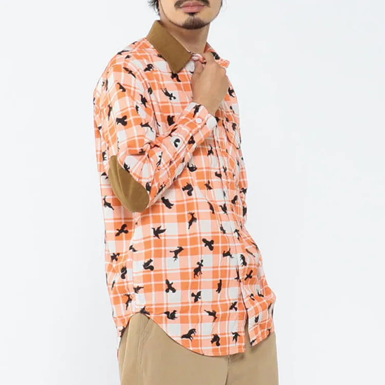 Beams Jackets Men Orange-5