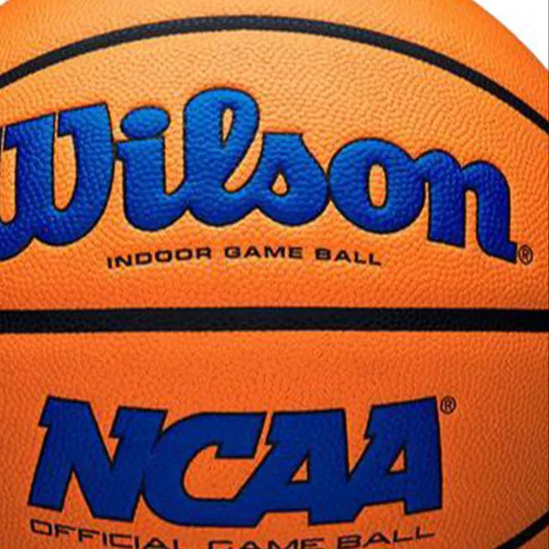 Wilson NCAA Collection WZ1003304CN7 Microfiber Leather Basketball Yellow Size 7 Training Unisex-4