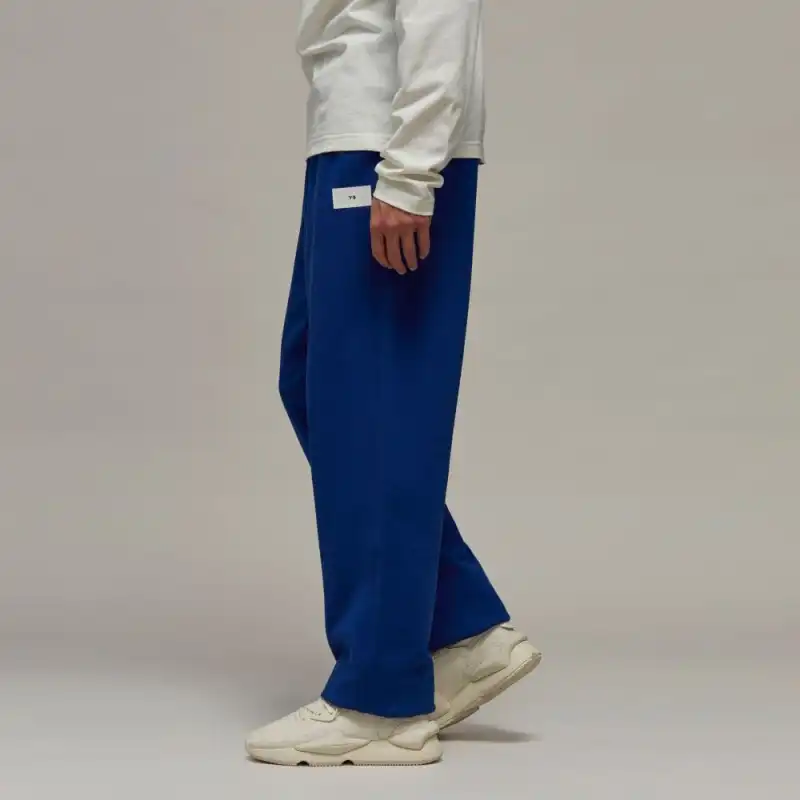 Y 3 Knitted Sweatpants Men Ink Blue-4