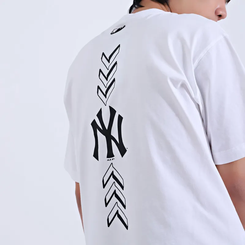 MLB New York Yankees T Shirts Unisex White-3