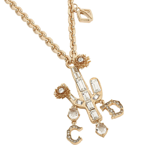 送料込◆コラボ♪【Cactus Jack x Dior】pendant necklace gold DIOR X Cactus Jack Pendant Necklace - POIZON