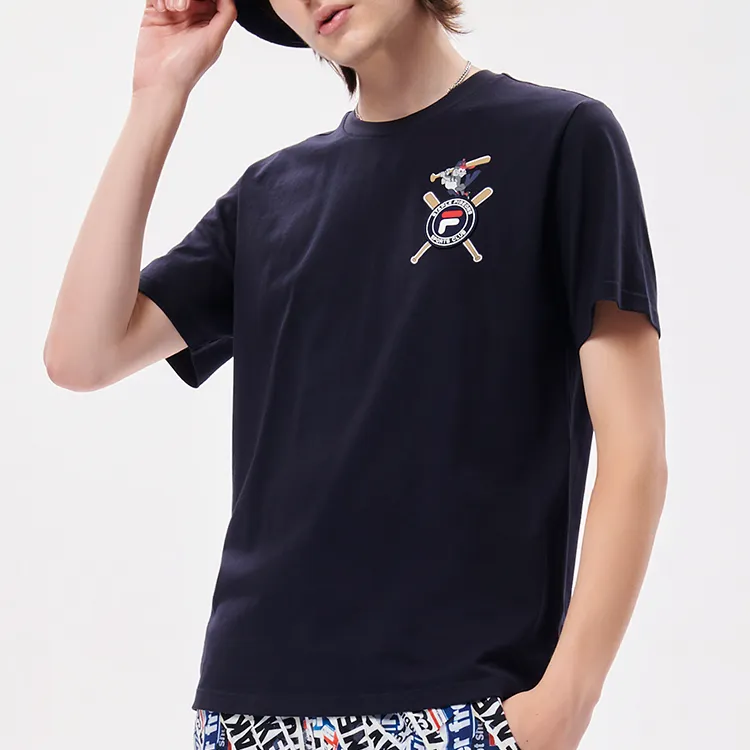 Staple X FILA FUSION T Shirts Men Legend Blue-5