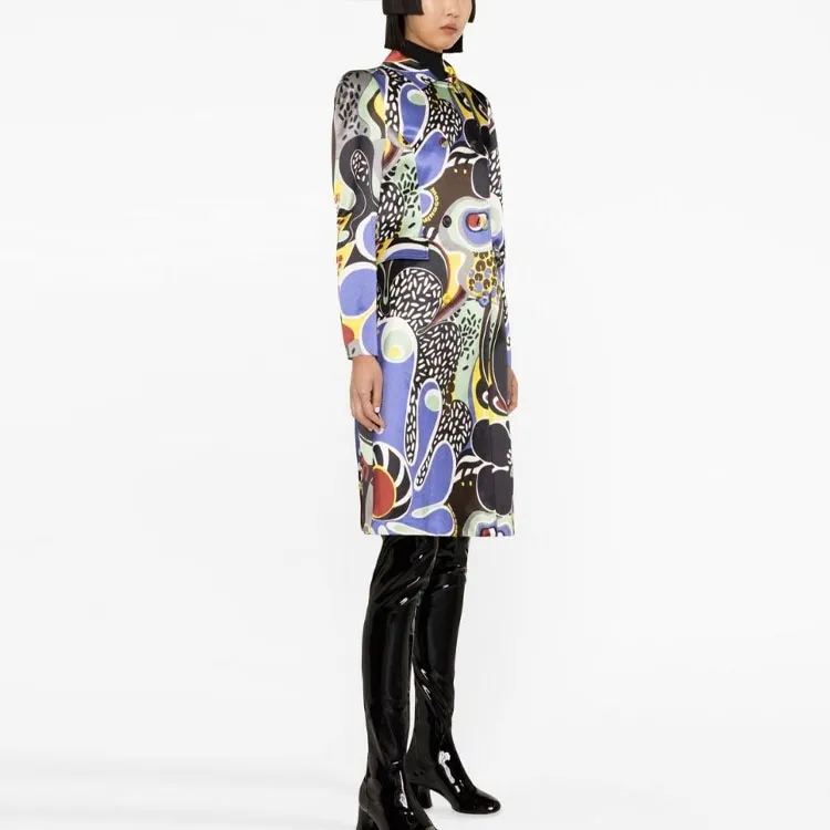 MOSCHINO Coats Women's Multicolor-3