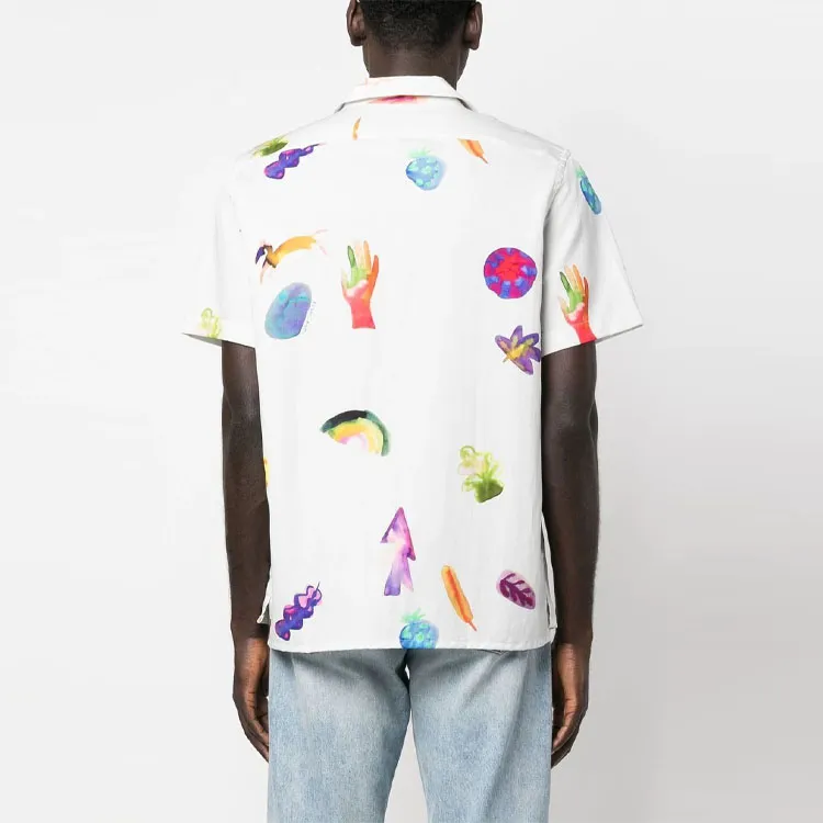 Paul Smith Shirts Men White-2