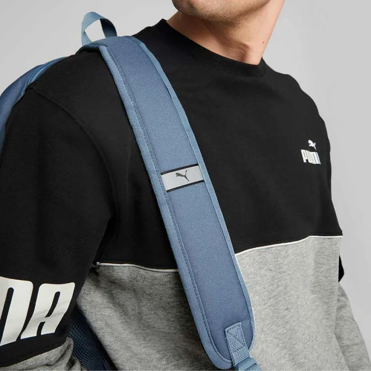 PUMA Fabric Backpack Regular Unisex Dark Blue-4