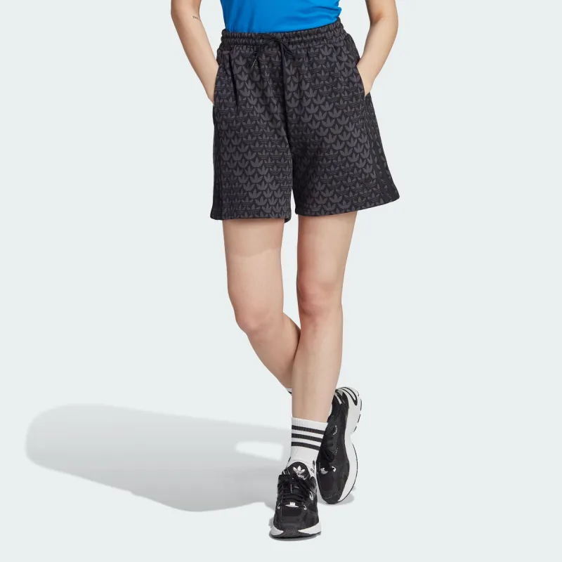 Adidas Originals Trefoil Monogram Shorts-1