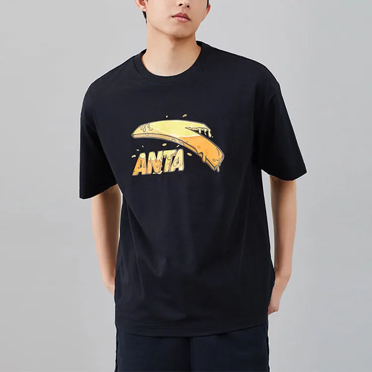 Anta Life Collection T Shirt Unisex Basic Black-2