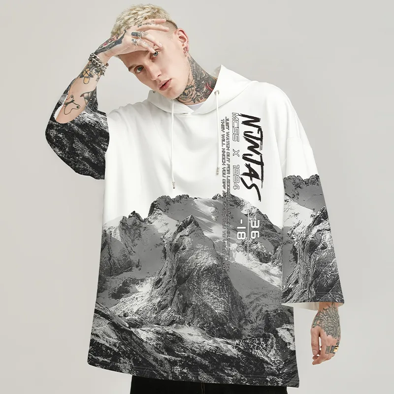 SANSYAS Sweatshirt Unisex White-4