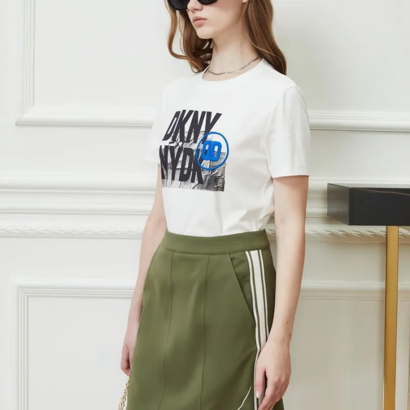 DKNY Crop Tops Women's White-6