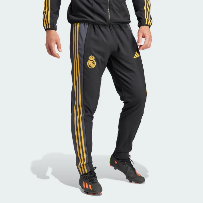 Adidas Real Madrid Knitted Sweatpants Men Black-1