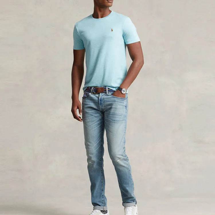 Polo Ralph Lauren T Shirts Men Blue-1