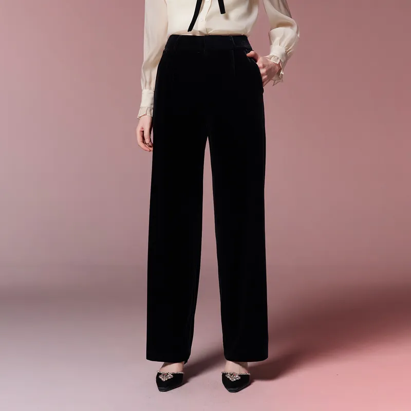 TAMMY TANGS Casual Pants Women's Black-2