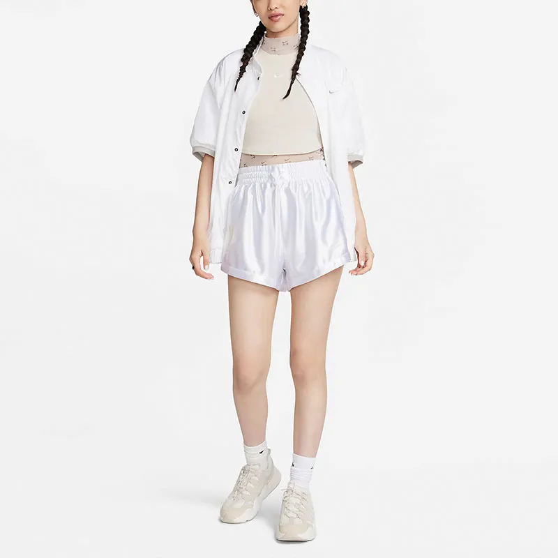 Nike Casual Shorts Women's White-0