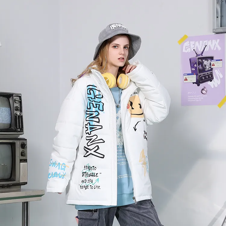 GENANX Puffer Jackets Unisex-9