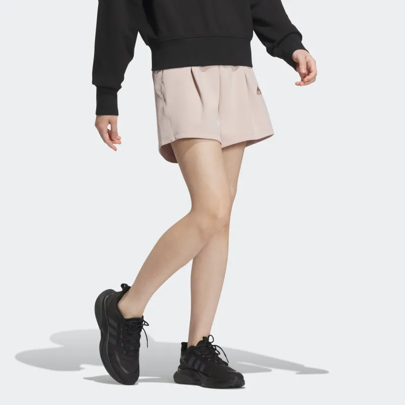 Adidas Casual Shorts Women's Wonder Taupe-3