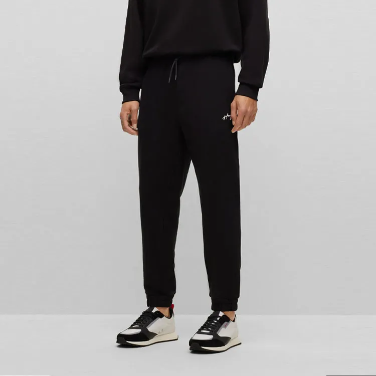HUGO BOSS Knitted Sweatpants Men Black-3