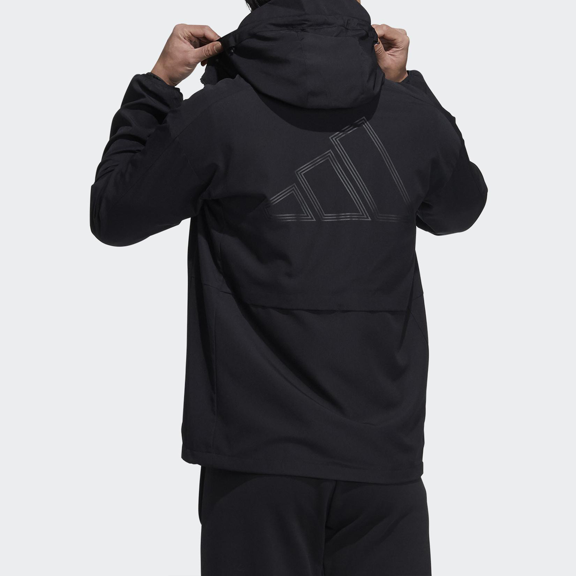 Adidas Jackets Men Black - POIZON