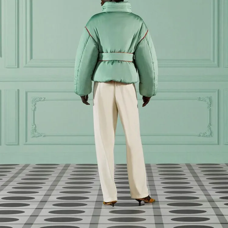 GUCCI X Adidas Chenille Cotton Pant Light Beige-2