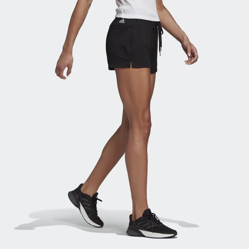 Adidas Casual Shorts Women's Black-4