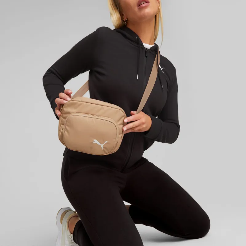 PUMA Fabric Small Square Bag Crossbody Bag Shoulder Bag Women's Khaki-2