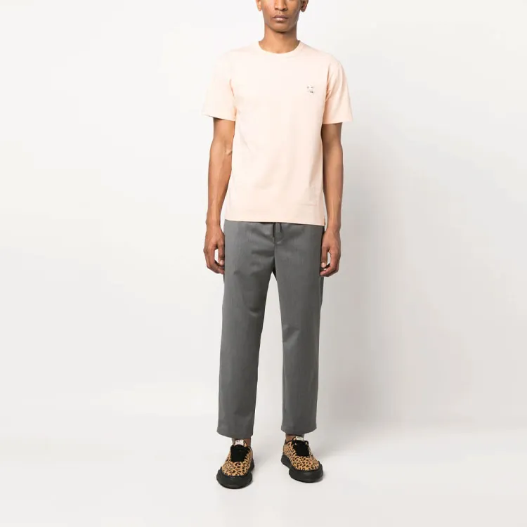 Maison Kitsune Fox Patch Crewneck T Shirt-1