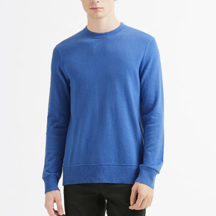 THEORY Cashmere Sweaters Men Bright Blue-1