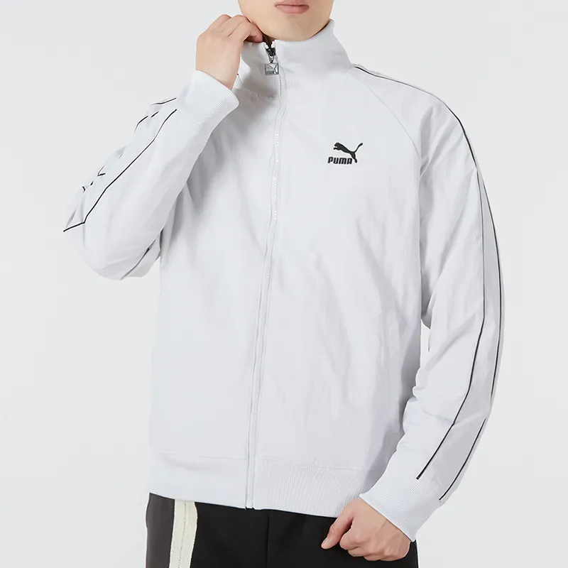 PUMA T7 Jackets Men White-2