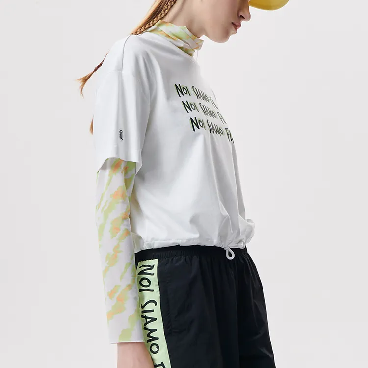 FILA FUSION T Shirts Women's Standard White-4