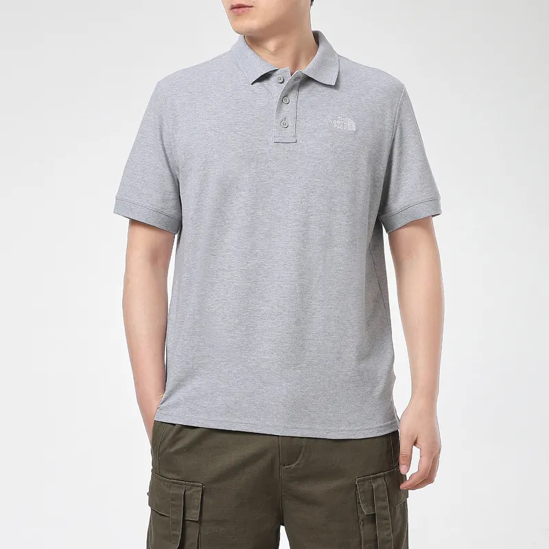 THE NORTH FACE THE NORTH FACE Earth Day Series Polo Shirt Men's Gray-2