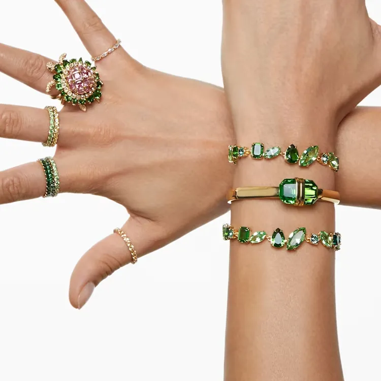 Swarovski Gema Crystal-embellished Bracelet-4