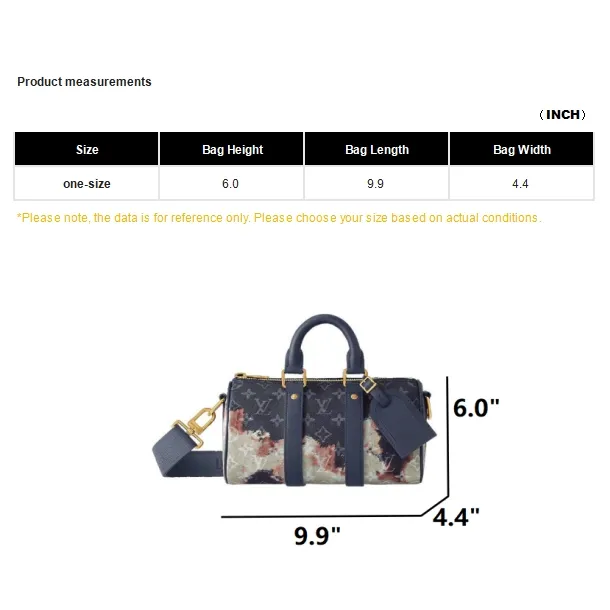 LOUIS VUITTON Keepall Bandouliere 25 Mini Handbag-9