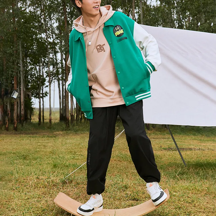 PEAK Jackets Men Brazil Green-5