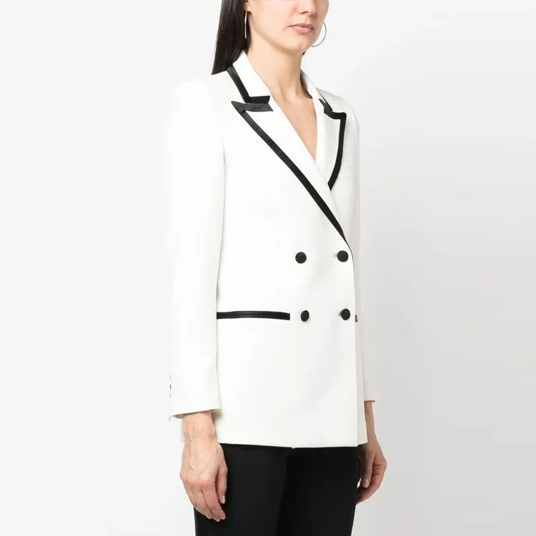 PHILIPP PLEIN Contrasting trim Detail Blazer-3