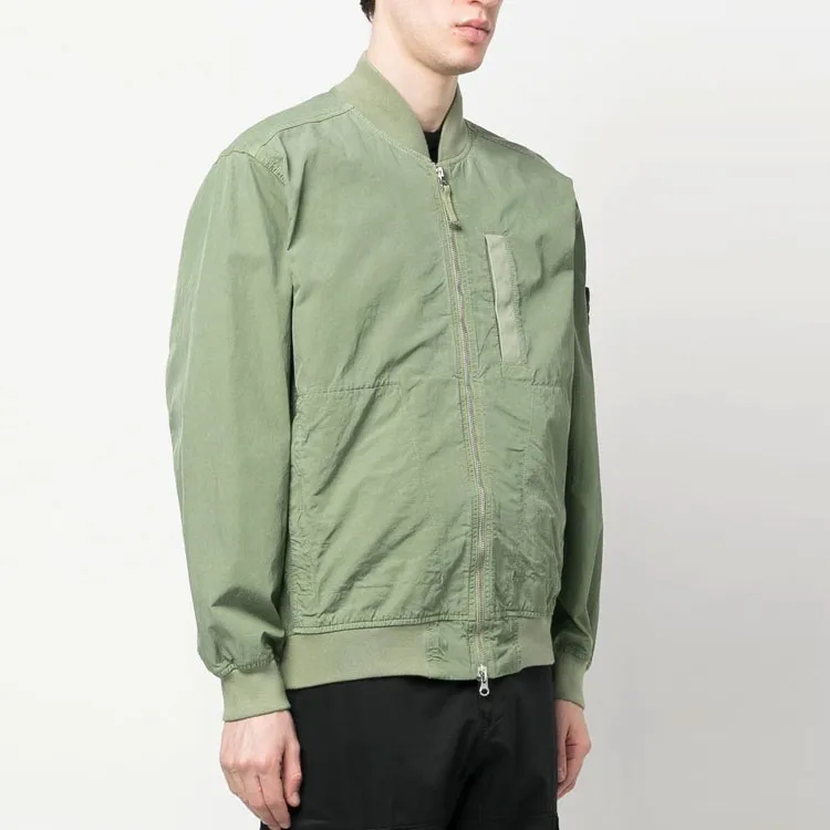 STONE ISLAND Compass motif Bomber Jacket-3