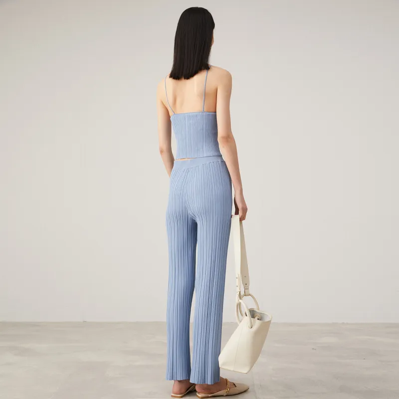 SOLWEIGE Wide Leg Casual Pants Women's-4