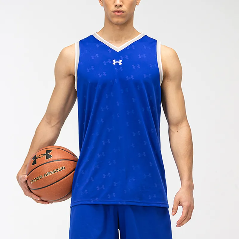 Under Armour Tank Tops Men's Royal Blue-4
