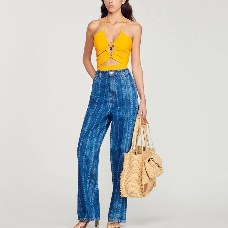 Sandro Jeans Women's Denim Blue-1