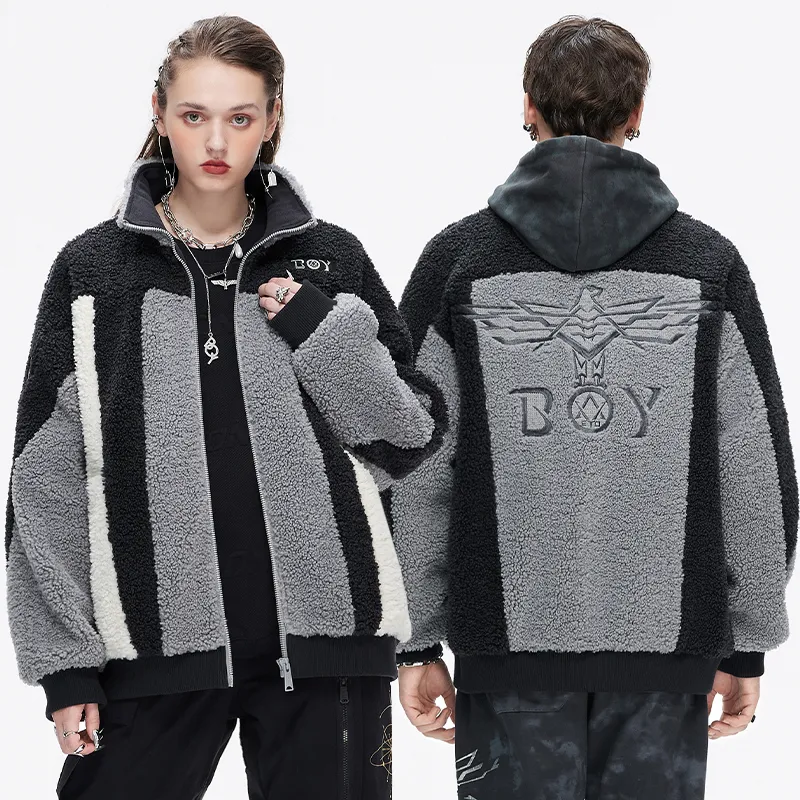 Boy London FW21 Jacket Unisex Gray-2