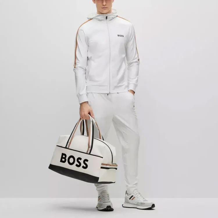 HUGO BOSS Logo-print Hooded Jacket-1